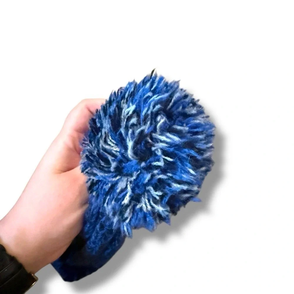 Harry Potter Ravenclaw Pom Beanie Hat Unisex One Size Blue Winter Knit‎